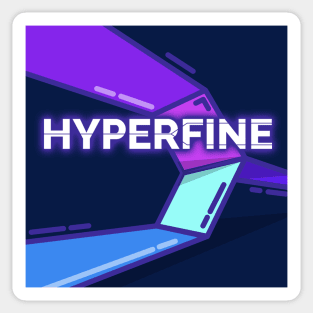 The Hyperfine Physics Podcast Logo Sticker